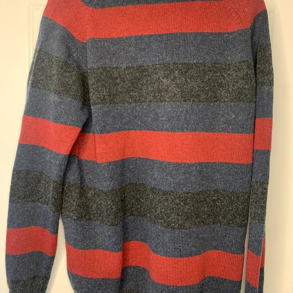 Columbia Mens Red / Blue Sweater - Picture 8 of 14